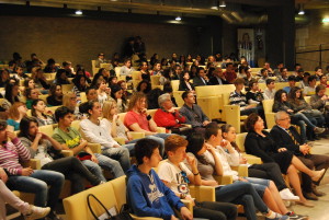 La platea del Ridotto del Teatro delle Muse